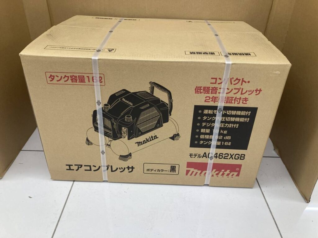 買取実績】 マキタ エアコンプレッサー 高圧・常圧 AC462XGB【千葉県